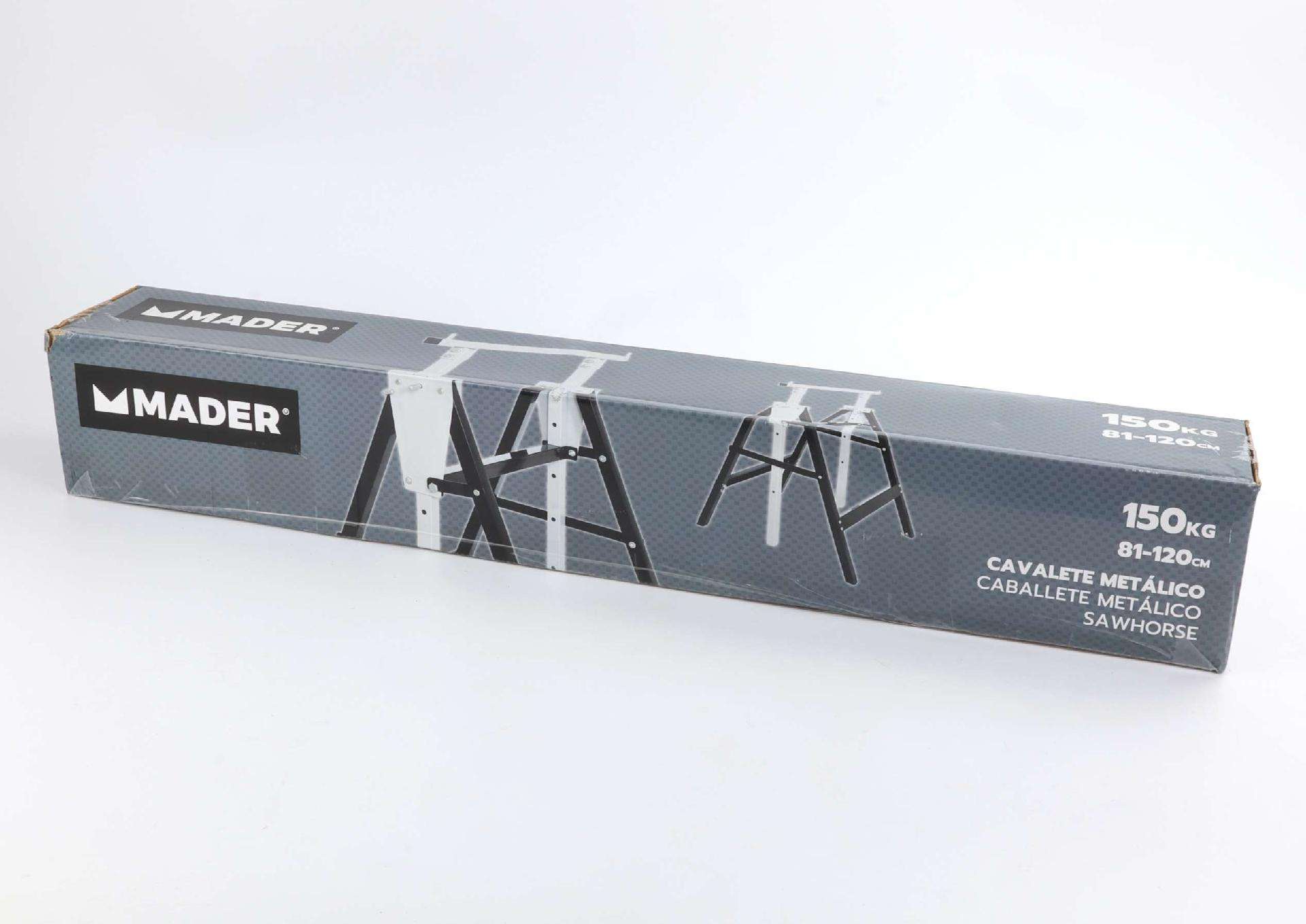 Cavalete Metálico Aço, 81-120cm, 150Kg refª 31337 MADER