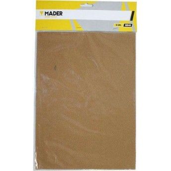 Lixa para Madeira, 230x280mm, GR40, 5Un ref 31258 MADER