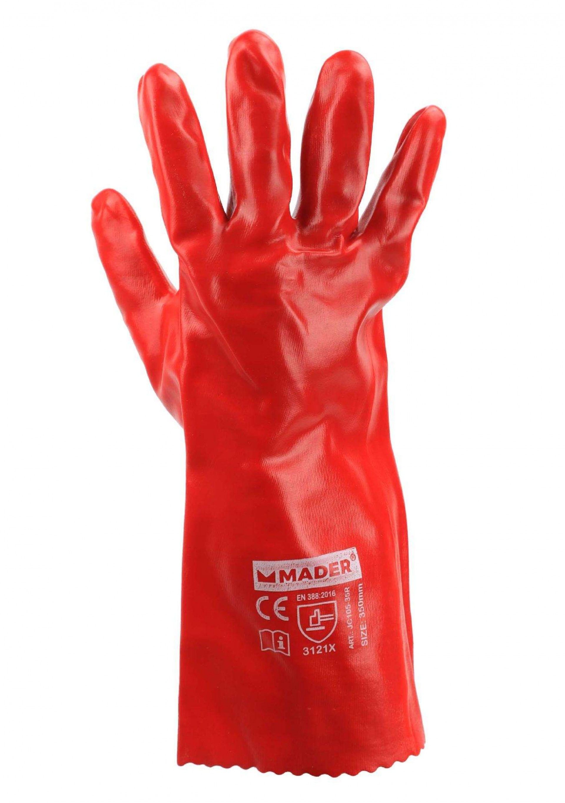 Luvas de Proteção, PVC, 350mm refª 31249 MADER