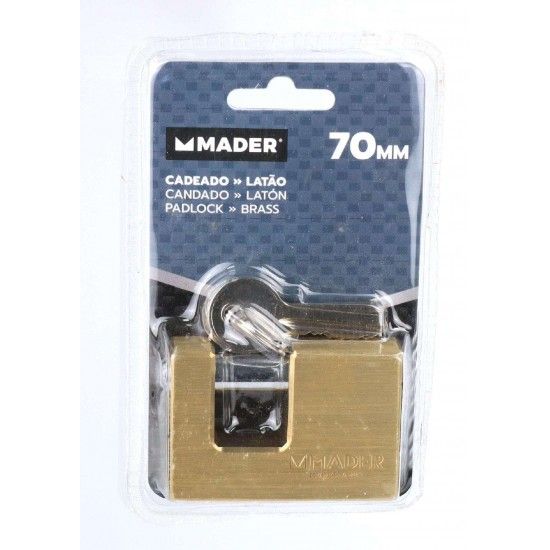Cadeado Lat�o, 70mm ref� 31201 MADER