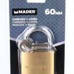 Cadeado Latão, 60mm refª 31189 MADER Cadeado Latão, 60mm refª 31189 MADER