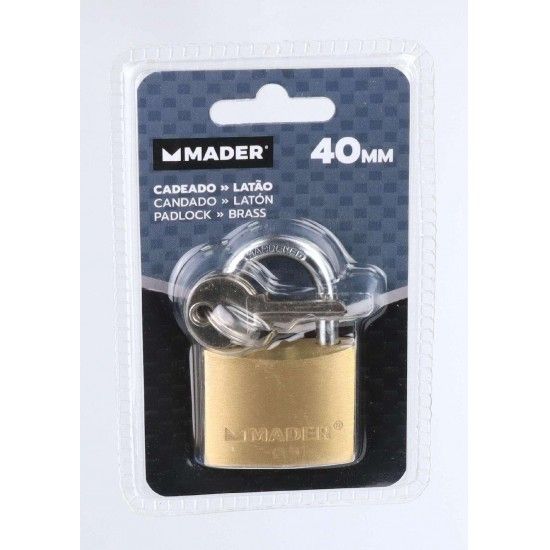 Cadeado Lat�o, 40mm ref� 31187 MADER
