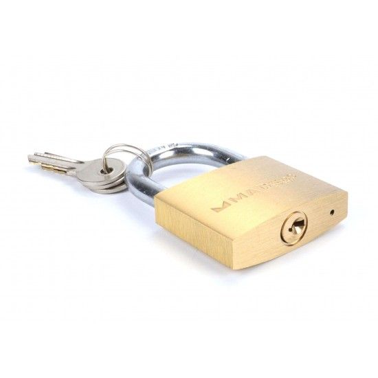Cadeado Latão, 60mm refª 31189 MADER Cadeado Latão, 60mm refª 31189 MADER