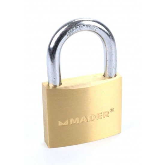 Cadeado Latão, 60mm refª 31189 MADER Cadeado Latão, 60mm refª 31189 MADER