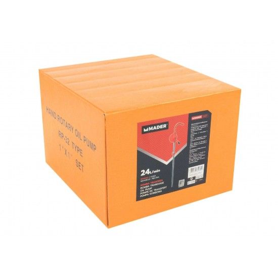 Bomba de Trasfega, Manual, 24L/min refª 31070 MADER Bomba de Trasfega, Manual, 24L/min refª 31070 MADER