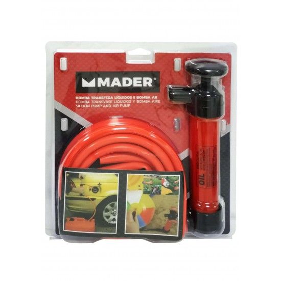 Bomba Trasfega Líquidos e Bomba de Ar, Manual refª 31061 MADER Bomba Trasfega Líquidos e Bomba de Ar, Manual refª 31061 MADER
