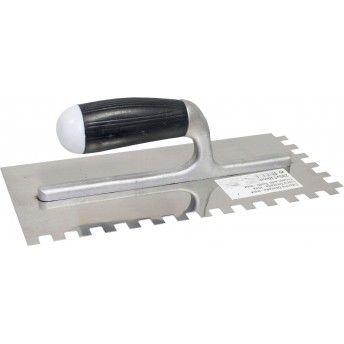 Talocha de Pedreiro Dentada, INOX, 280x130mm ref 30678 MADER