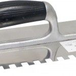 Talocha de Pedreiro Dentada, INOX, 280x130mm ref 30678 MADER