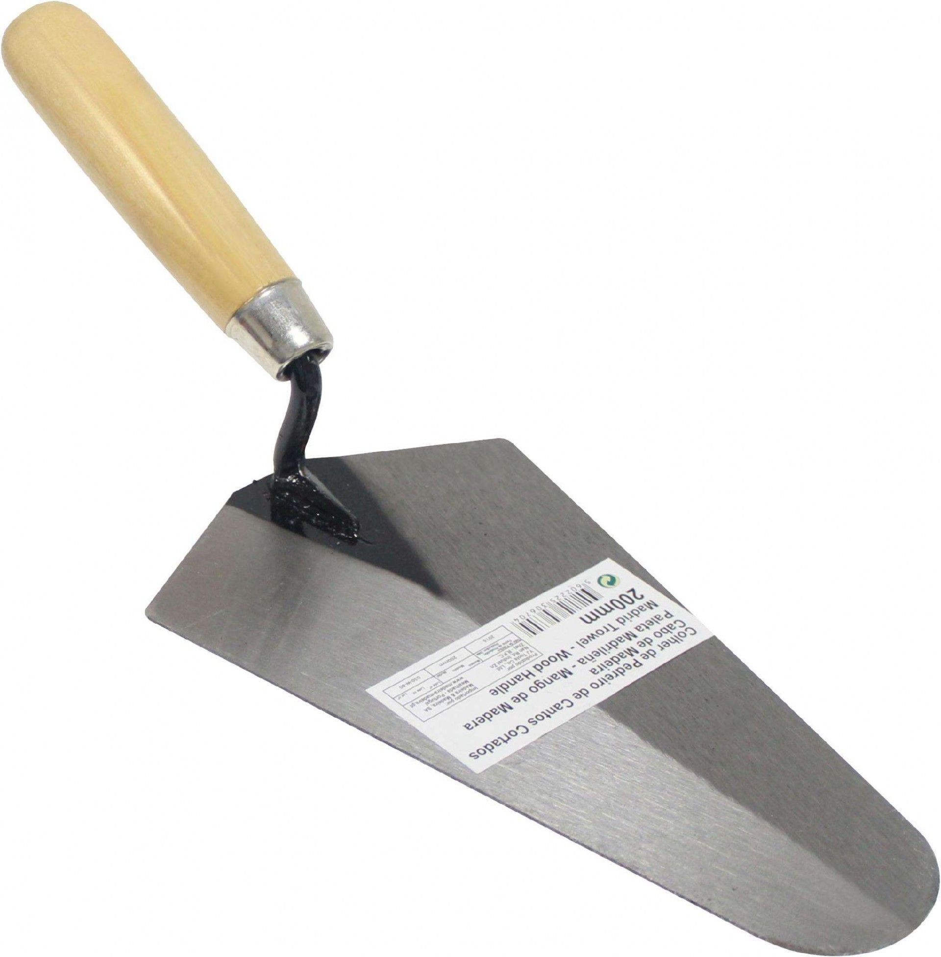 Colher de Pedreiro de Cantos Cortados, 8 refª 30670 MADER