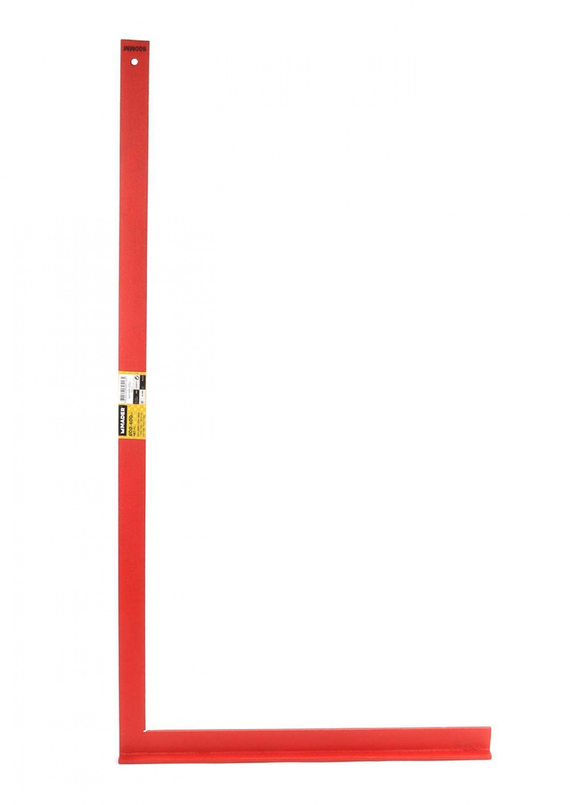 Esquadro com Base, Metal, 800x400mm refª 30516 MADER