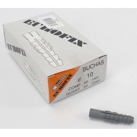 Bucha Plástico, 10mm, 50Un refª 30188 MADER Bucha Plástico, 10mm, 50Un refª 30188 MADER