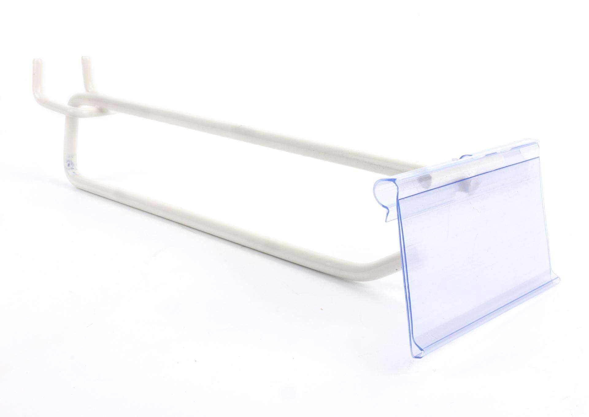 Picot Duplo com Porta Preços, 200mm refª 28877 MADER