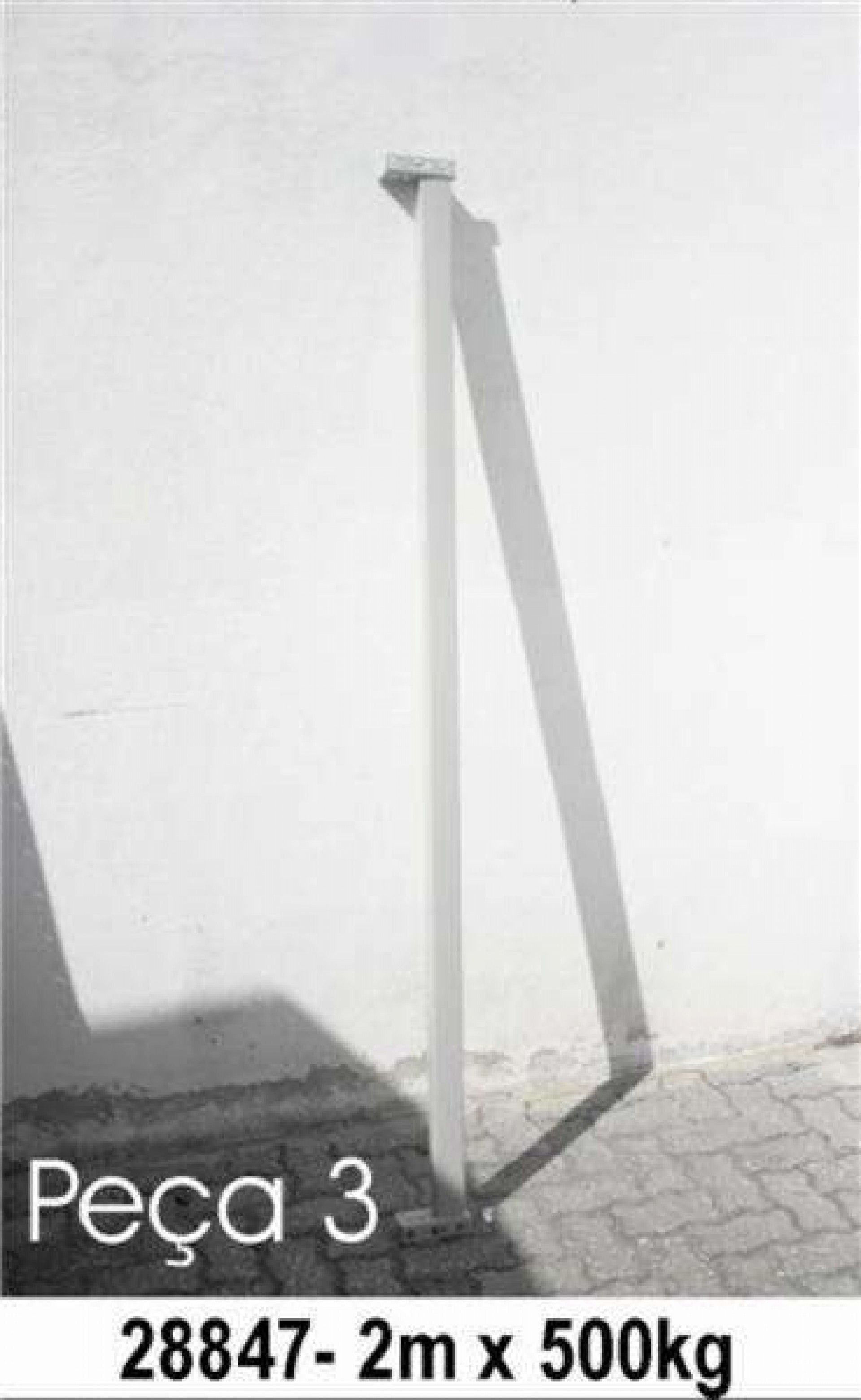 Suporte Prateleira, 500Kg, 200cm refª 28847 MADER