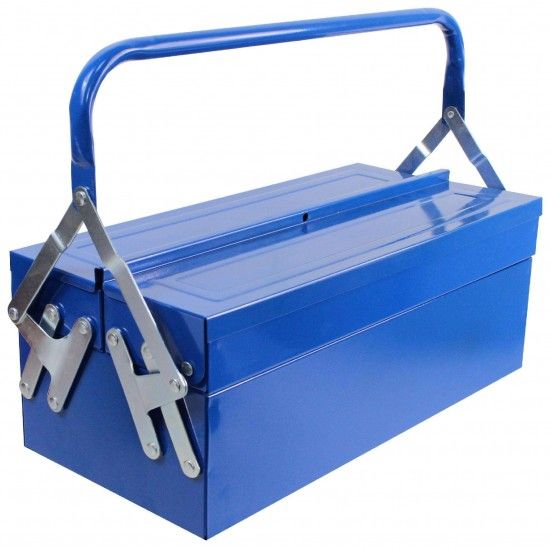 CAIXA PARA FERRAMENTA METÁLICA 465x200x160 mm refª 28622 MADER CAIXA PARA FERRAMENTA METÁLICA 465x200x160 mm refª 28622 MADER