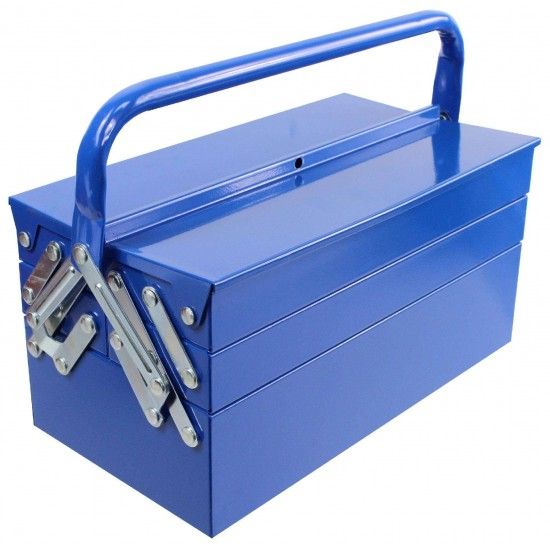 CAIXA PARA FERRAMENTA  METLICA  310x160x155 mm ref 28626 MADER