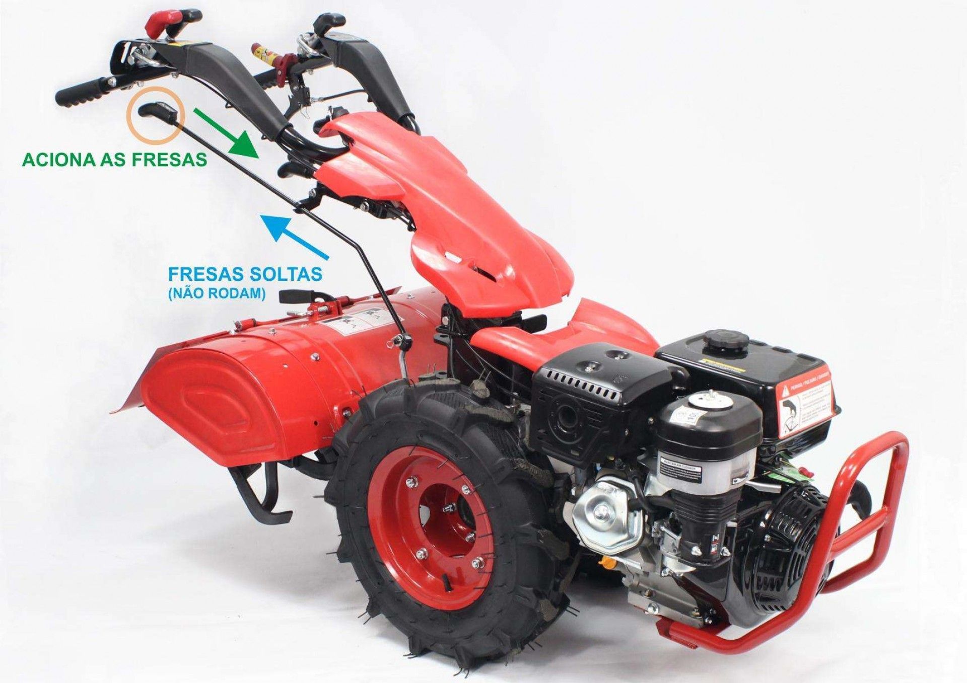 Motocultivador, 15HP, 420CC refª 28511 MADER