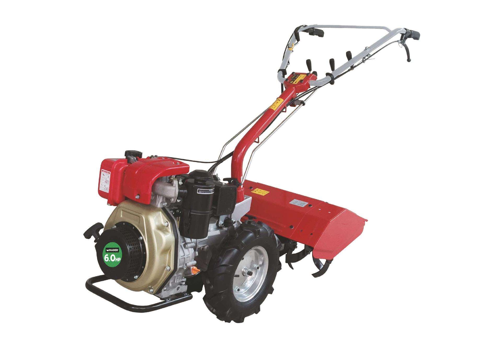 Motocultivador diesel 296cc 4 velocidades refª 28510 Mader