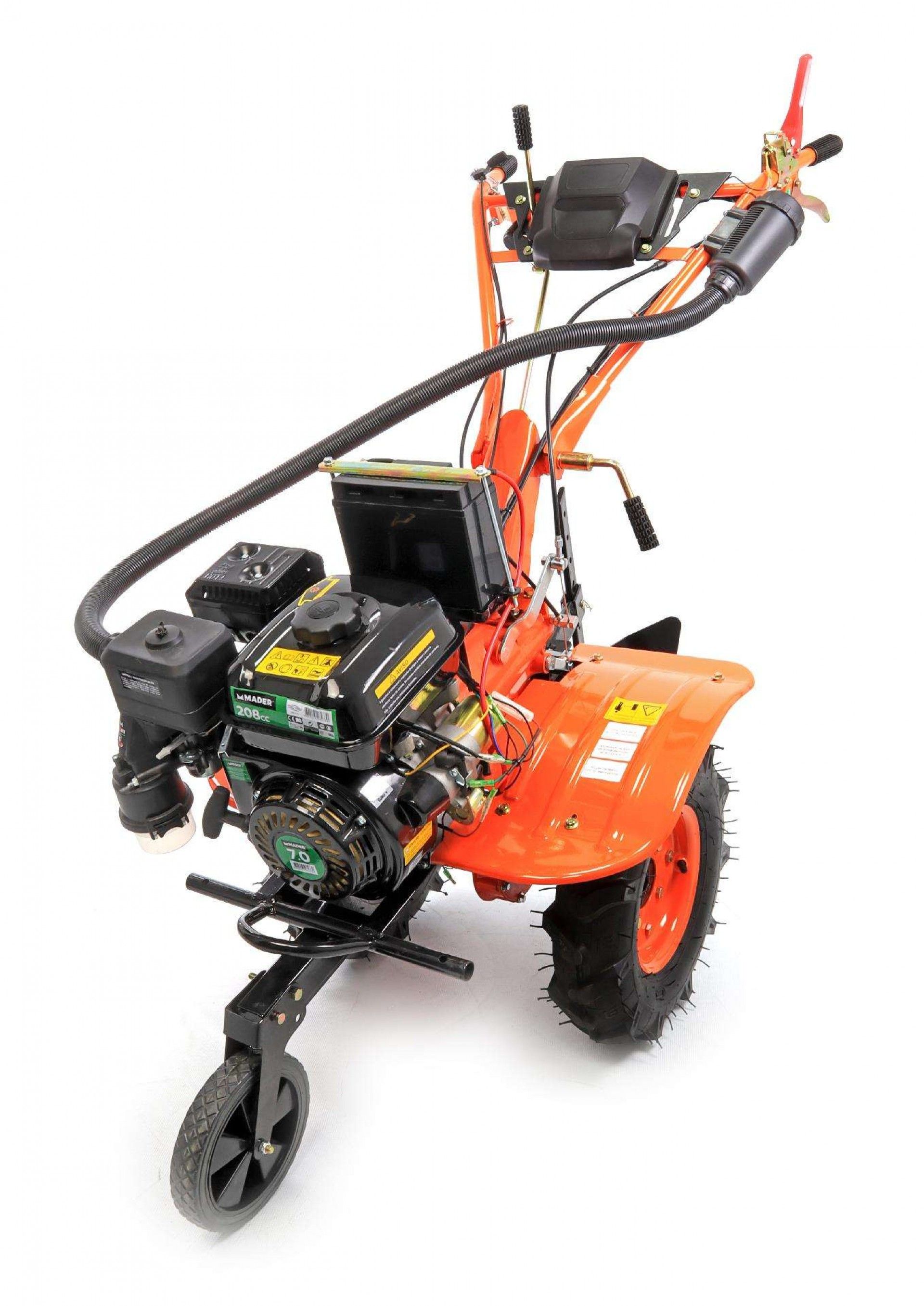 Motoenxada, 208cc, Filtro ar elevado, Arranque Elétrico refª 28433 MADER