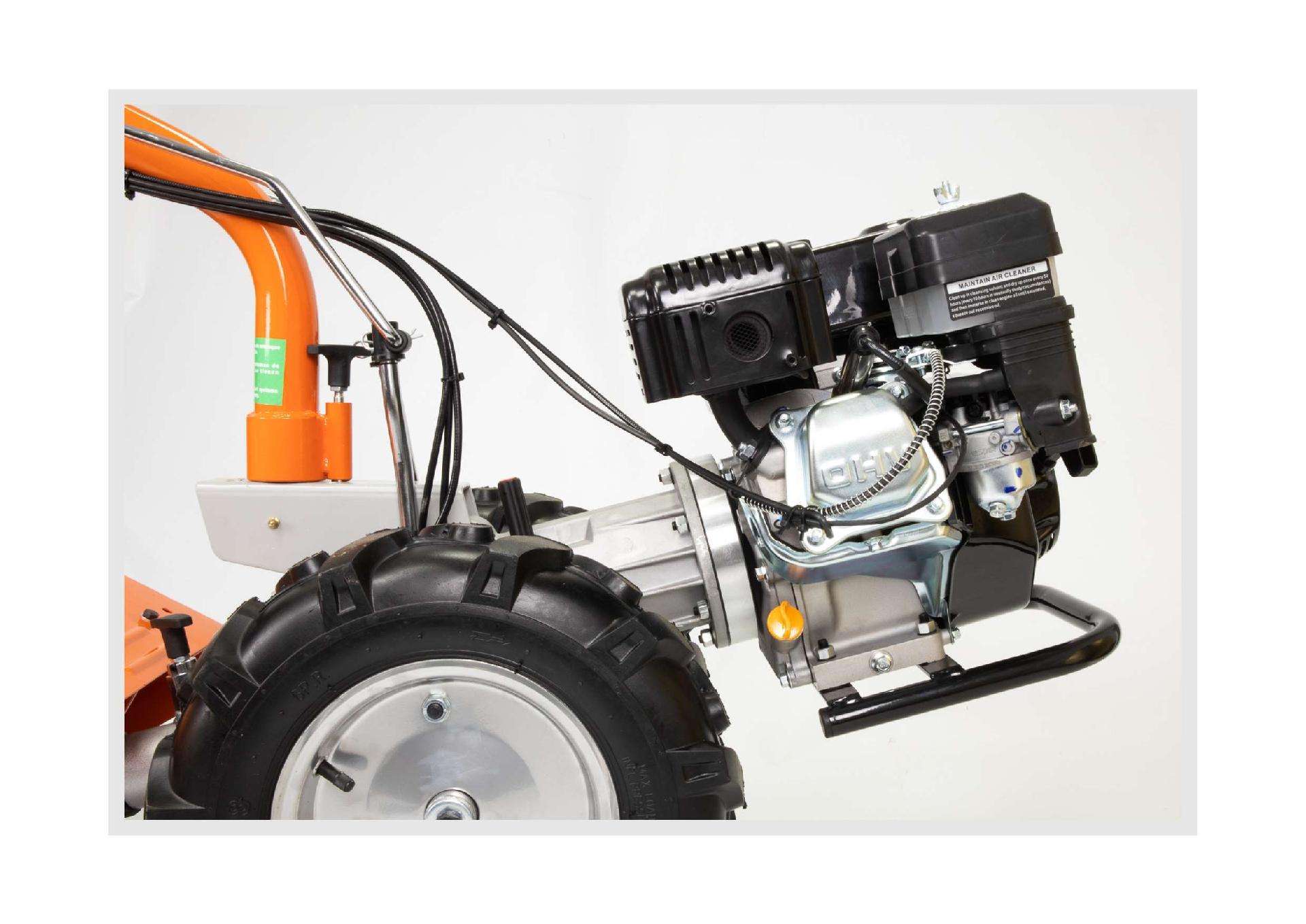 Motocultivador, 6.5HP, 4 Velocidades refª 28407 MADER