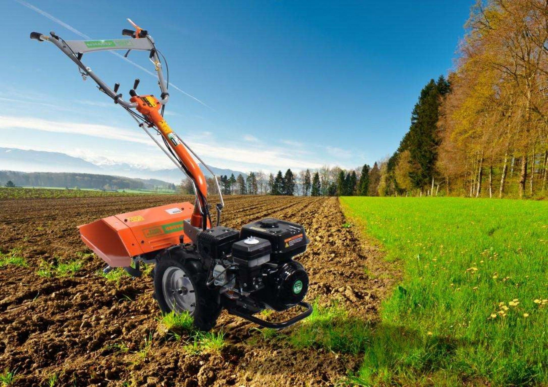 Motocultivador, 6.5HP, 4 Velocidades refª 28407 MADER