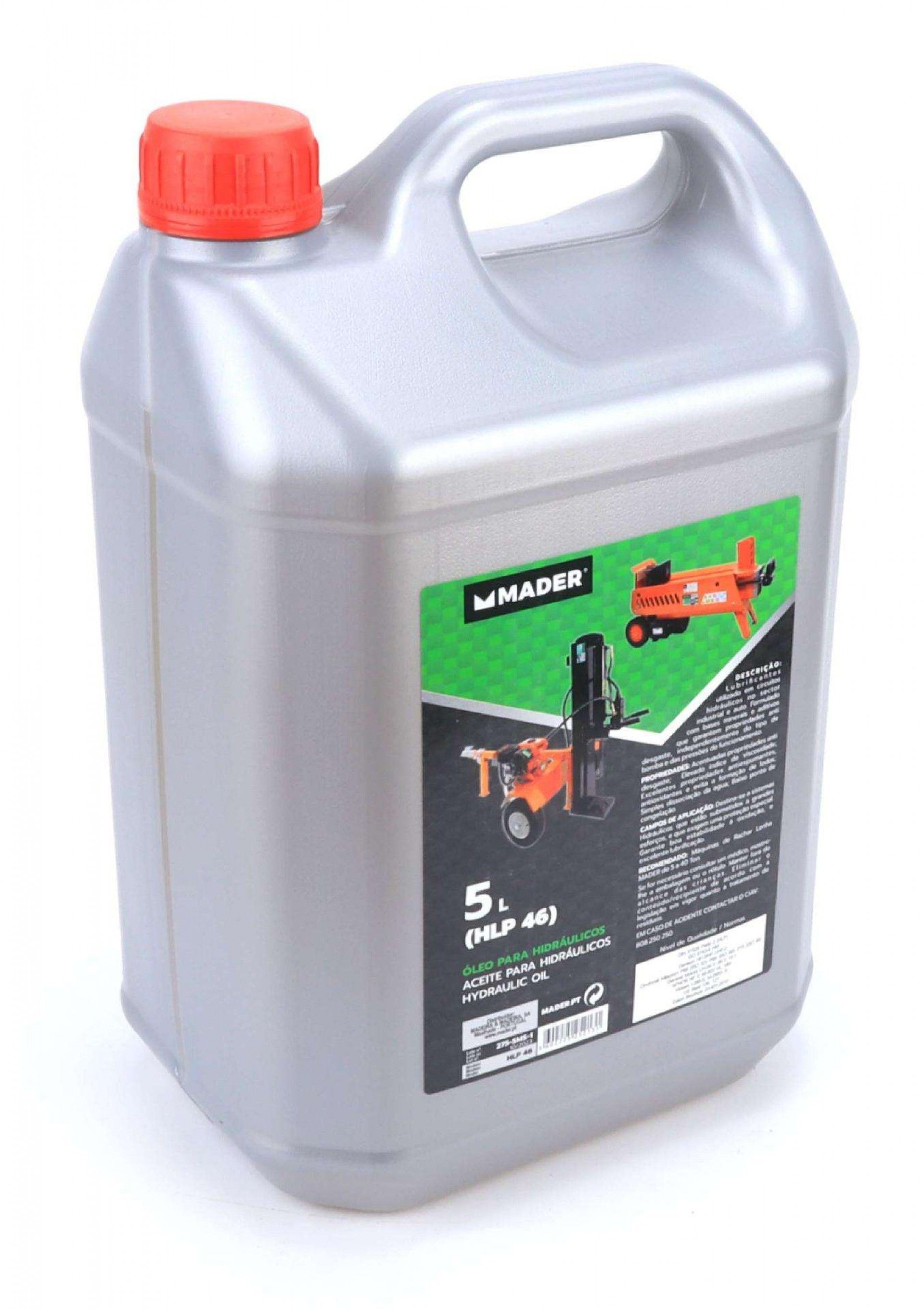 Óleo 46EP, para Circuitos Hidráulicos, 5L refª 25213 MADER