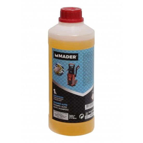 Champô Auto, Concentrado, 1L refª 25206 MADER Champô Auto, Concentrado, 1L refª 25206 MADER