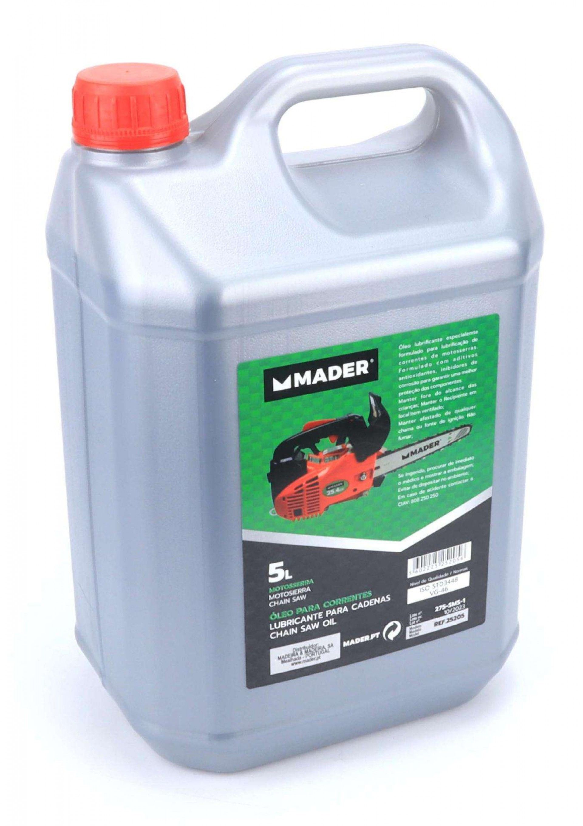 Óleo para Corrente Motossera 5L -MGD- refª 25205 MADER