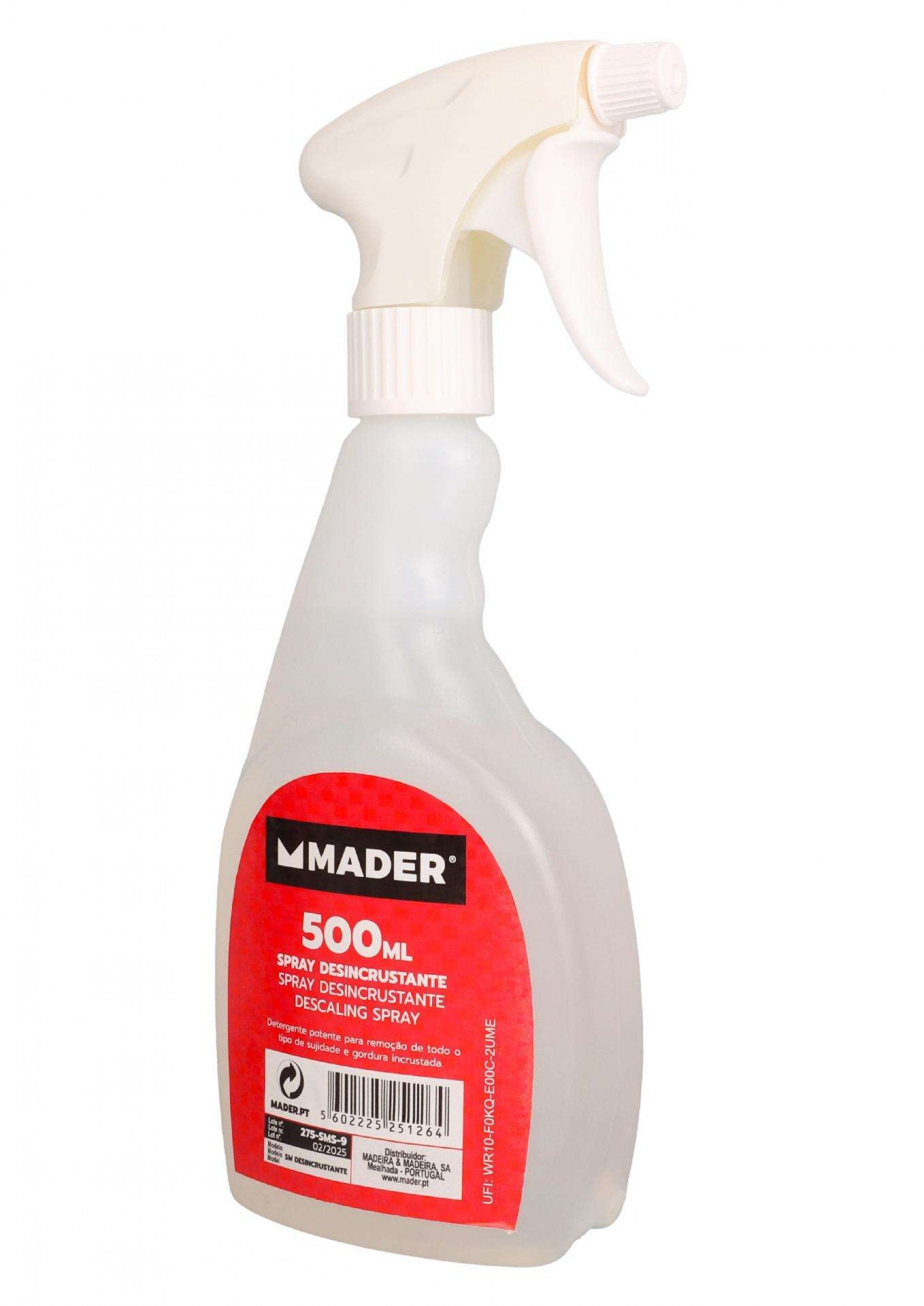 Spray Desincrustante, 500ml refª 25126 MADER