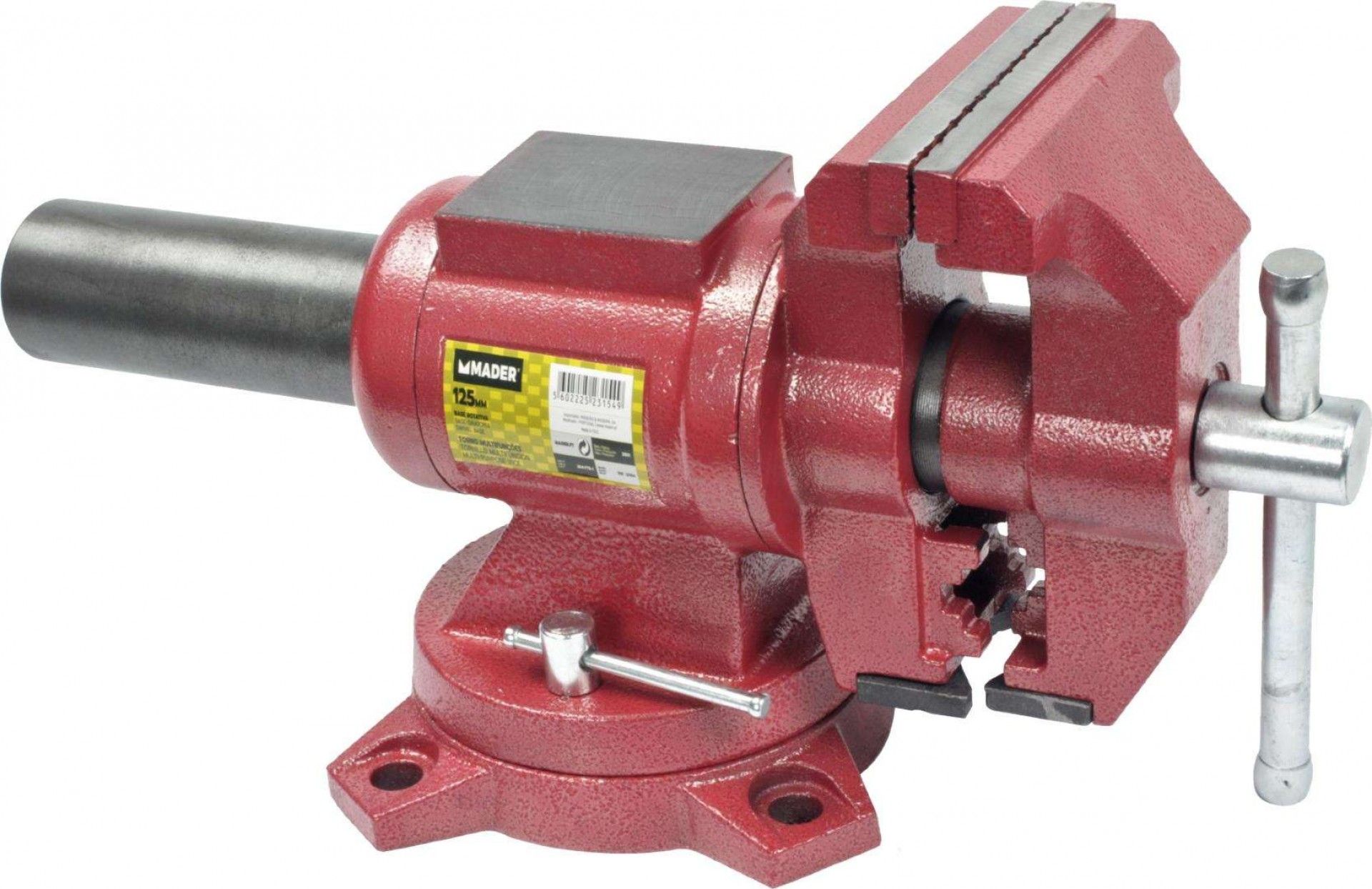 Torno de Bancada, Multifunções, 125mm refª 23154 MADER