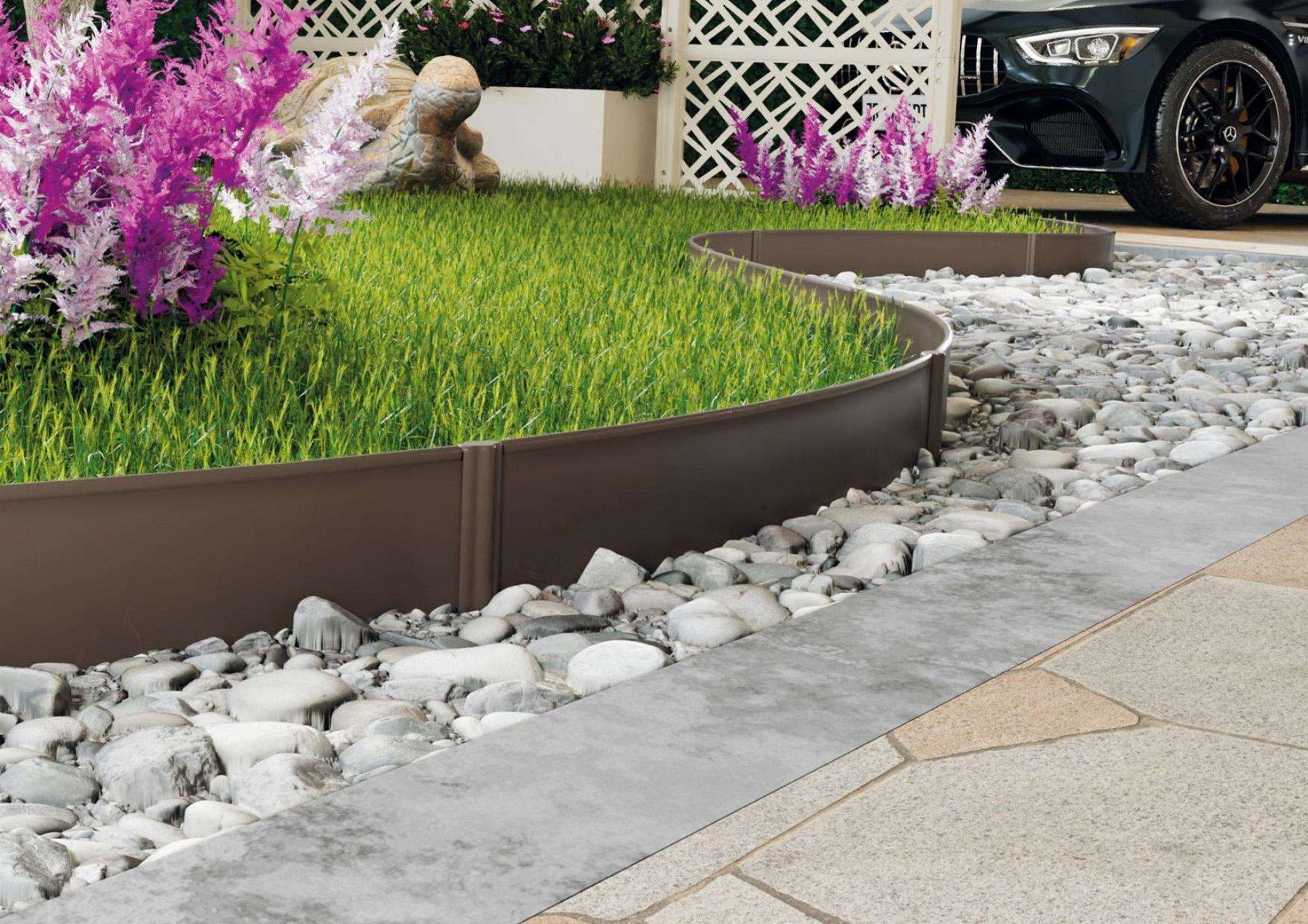 Separador de Canteiros, Com Acessórios, BR03MA/1 ArtPlast® refª 21454 MADER