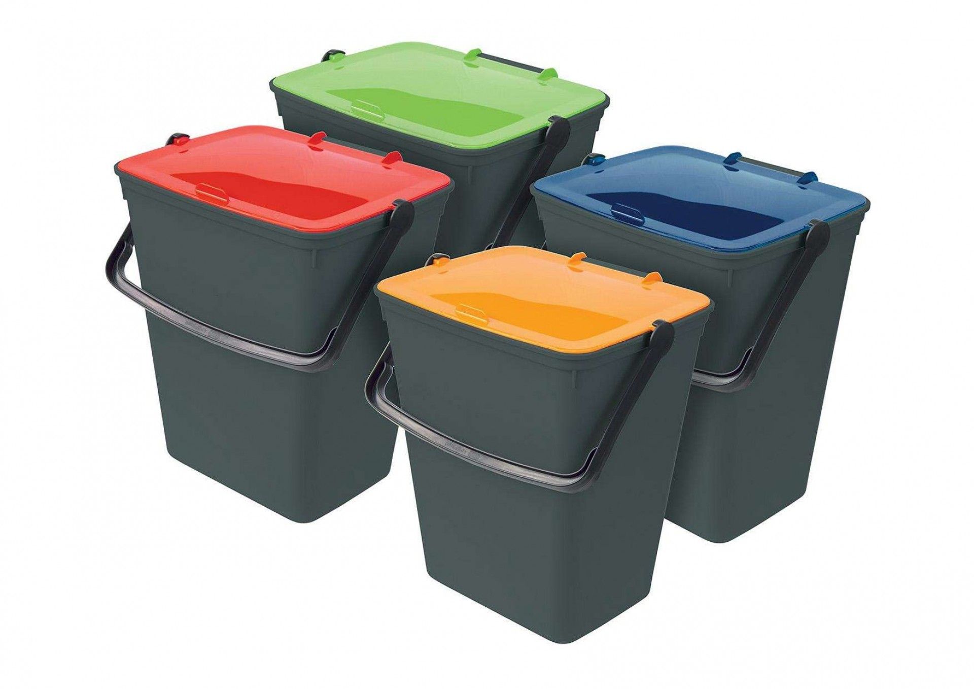 Balde Lixo, 15 L, 4un., RS/4 ArtPlast® refª 21418 MADER