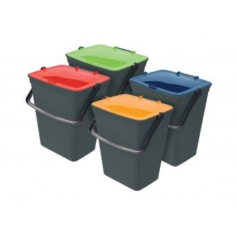 Balde Lixo, 15 L, 4un., RS/4 ArtPlast ref 21418 MADER