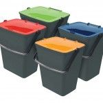 Balde Lixo, 15 L, 4un., RS/4 ArtPlast ref 21418 MADER