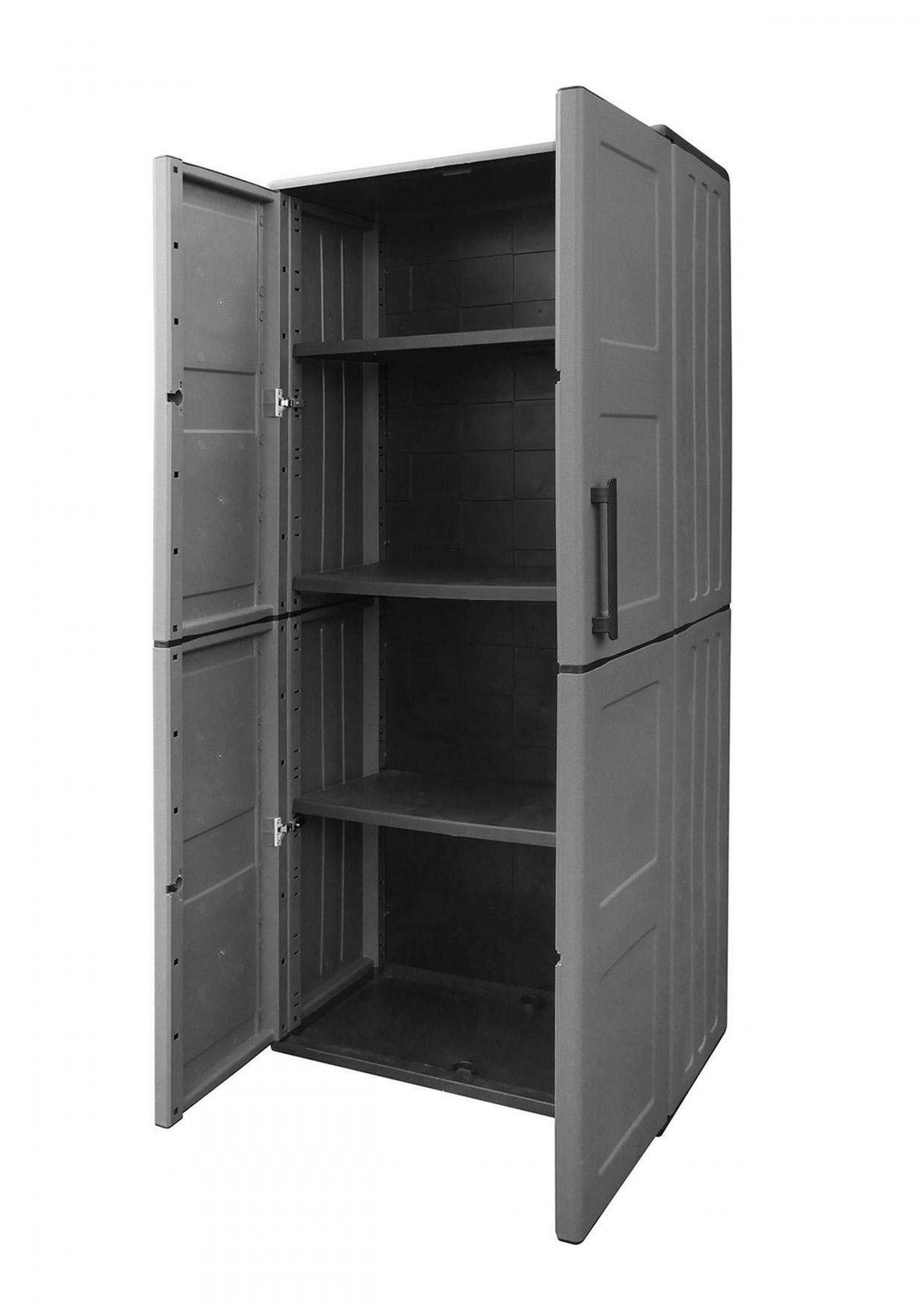 Armário Plástico, com Portas, 680x370x1630mm, F71/TP ArtPlast® refª 21405 MADER