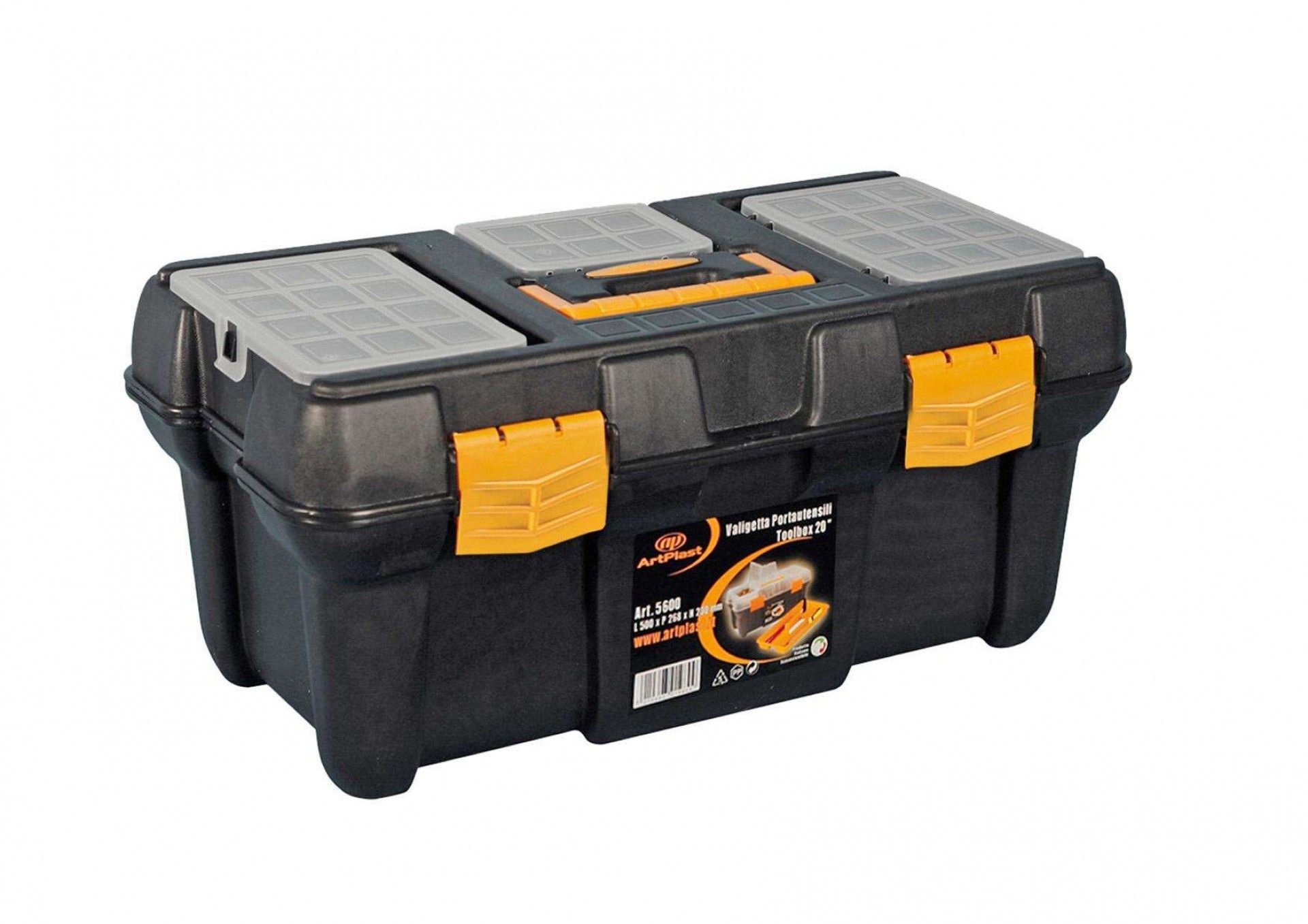 Caixa Plástica, Tabuleiro, 5600 ArtPlast® refª 21208 MADER