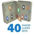 Chaveiro de Parede, para 40 Chaves refª 16991 MADER Chaveiro de Parede, para 40 Chaves refª 16991 MADER
