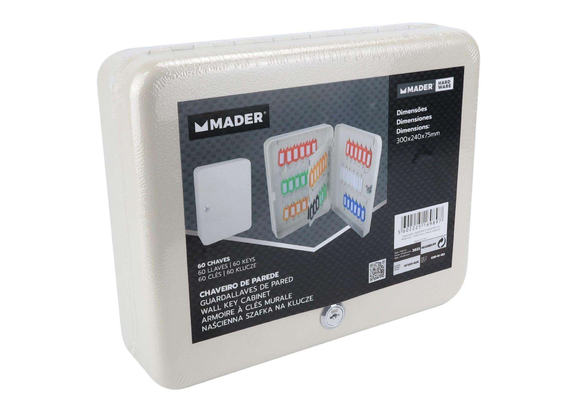 Chaveiro de Parede, para 60 Chaves refª 16989 MADER
