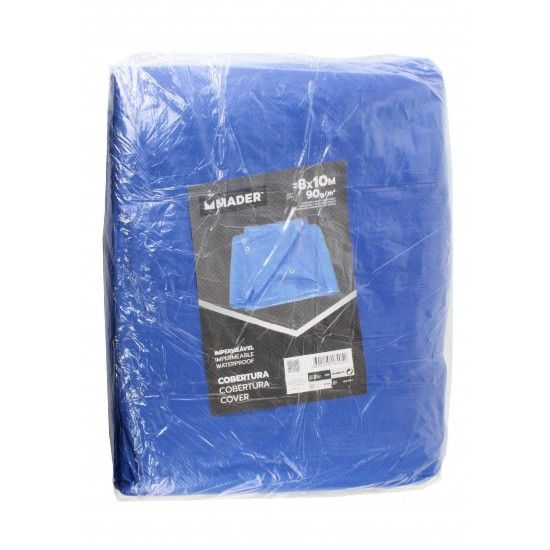 Cobertura Impermevel, 8x10m, 90g/m2 ref 16405 MADER