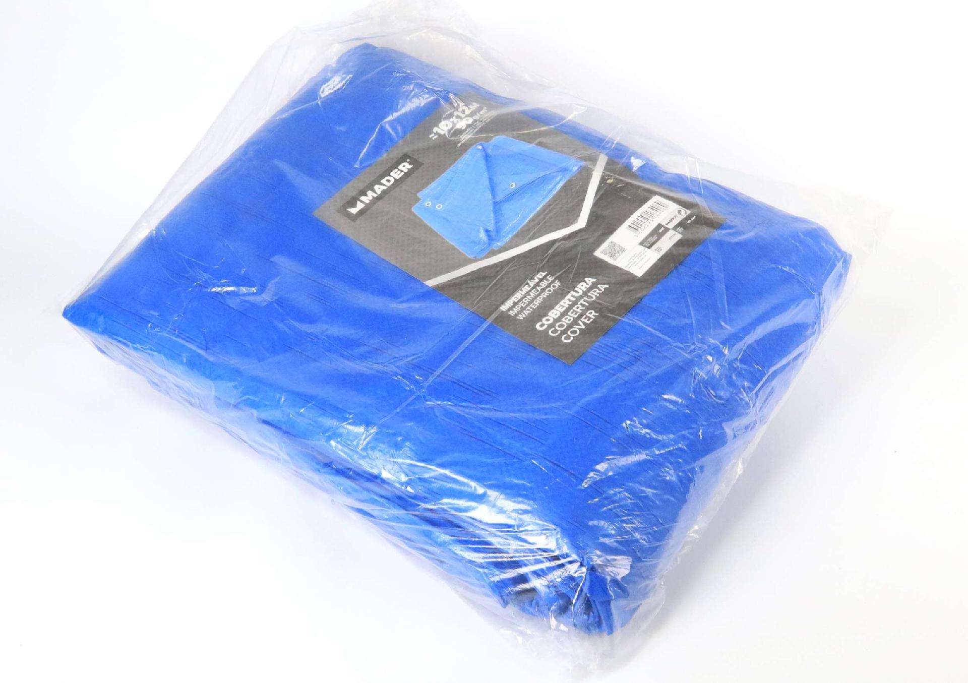 Cobertura Impermeável, 10x12m, 100g/m2 refª 16406 MADER