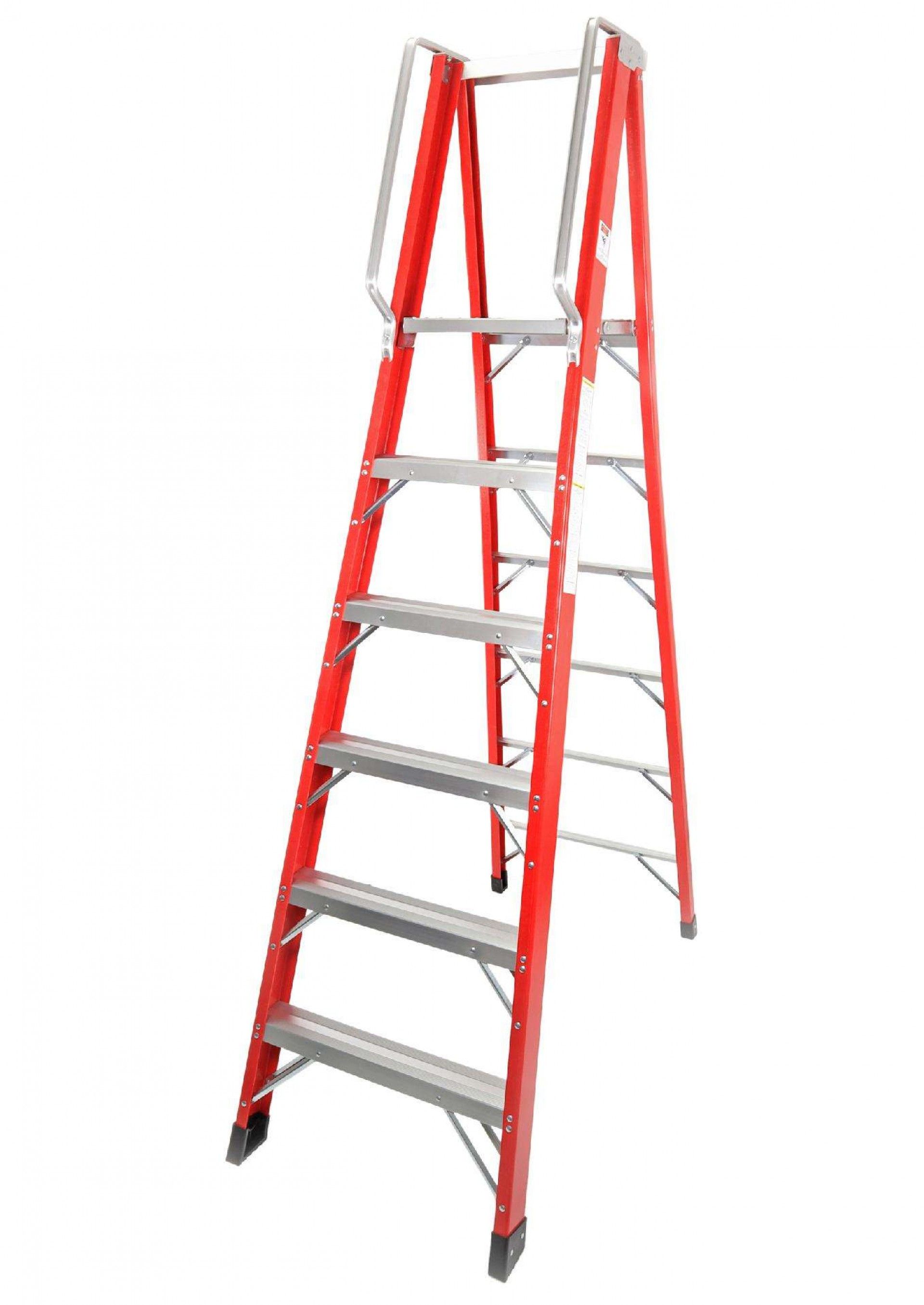 Escadote Eletricista, 6D, Fibra Vidro refª 10402 MADER