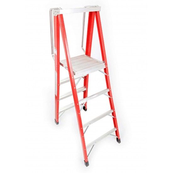 Escadote Eletricista, 4D, Fibra Vidro refª 10400 MADER Escadote Eletricista, 4D, Fibra Vidro refª 10400 MADER