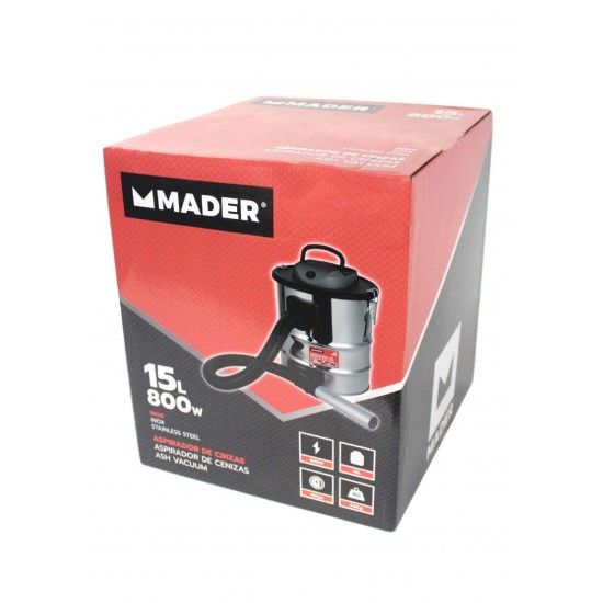 Aspirador Cinza, 15L, 800W ref 10300 MADER