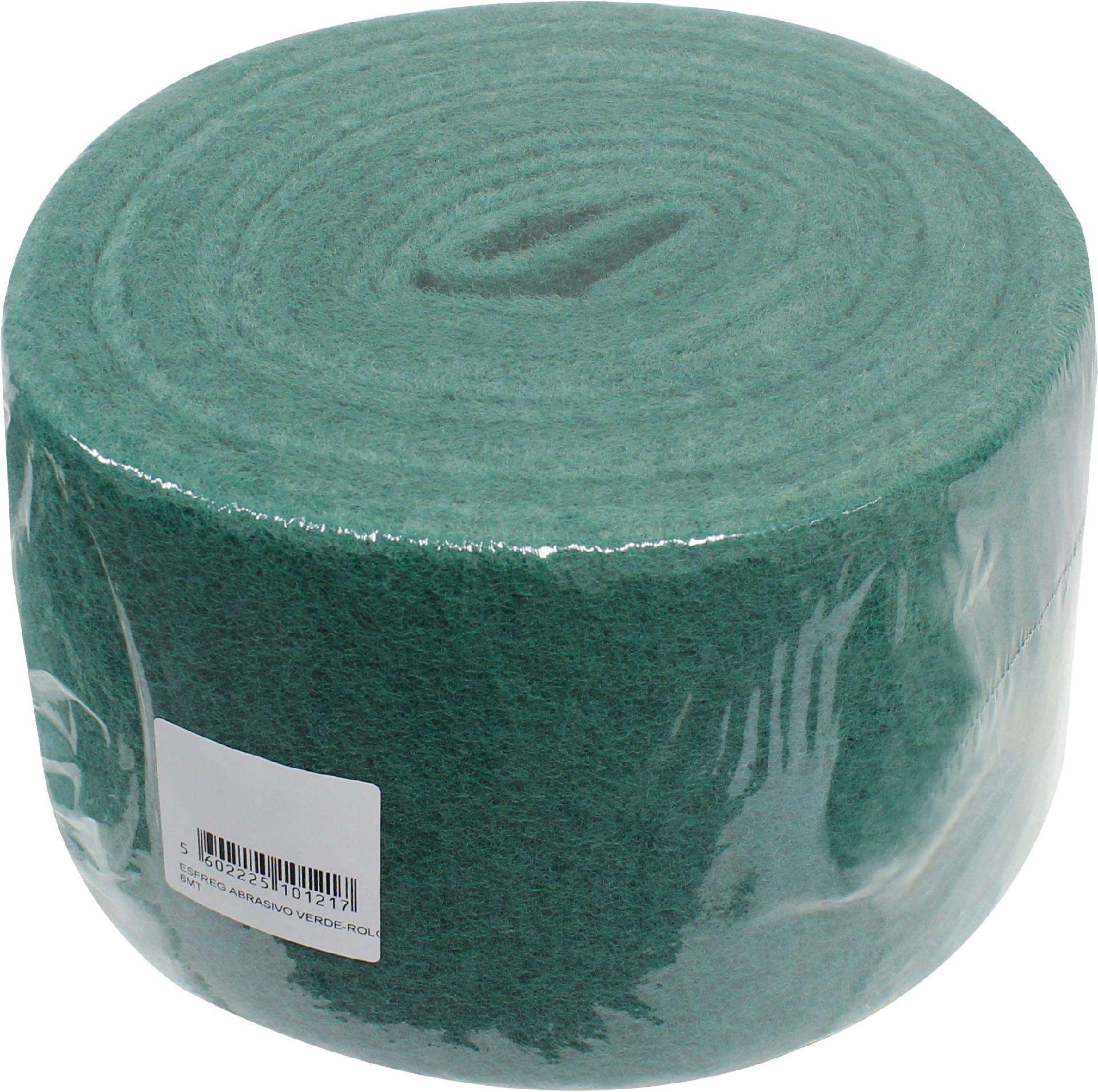 Rolo Abrasivo, Esfregão Verde, 6m refª 10121 SUPER POWER