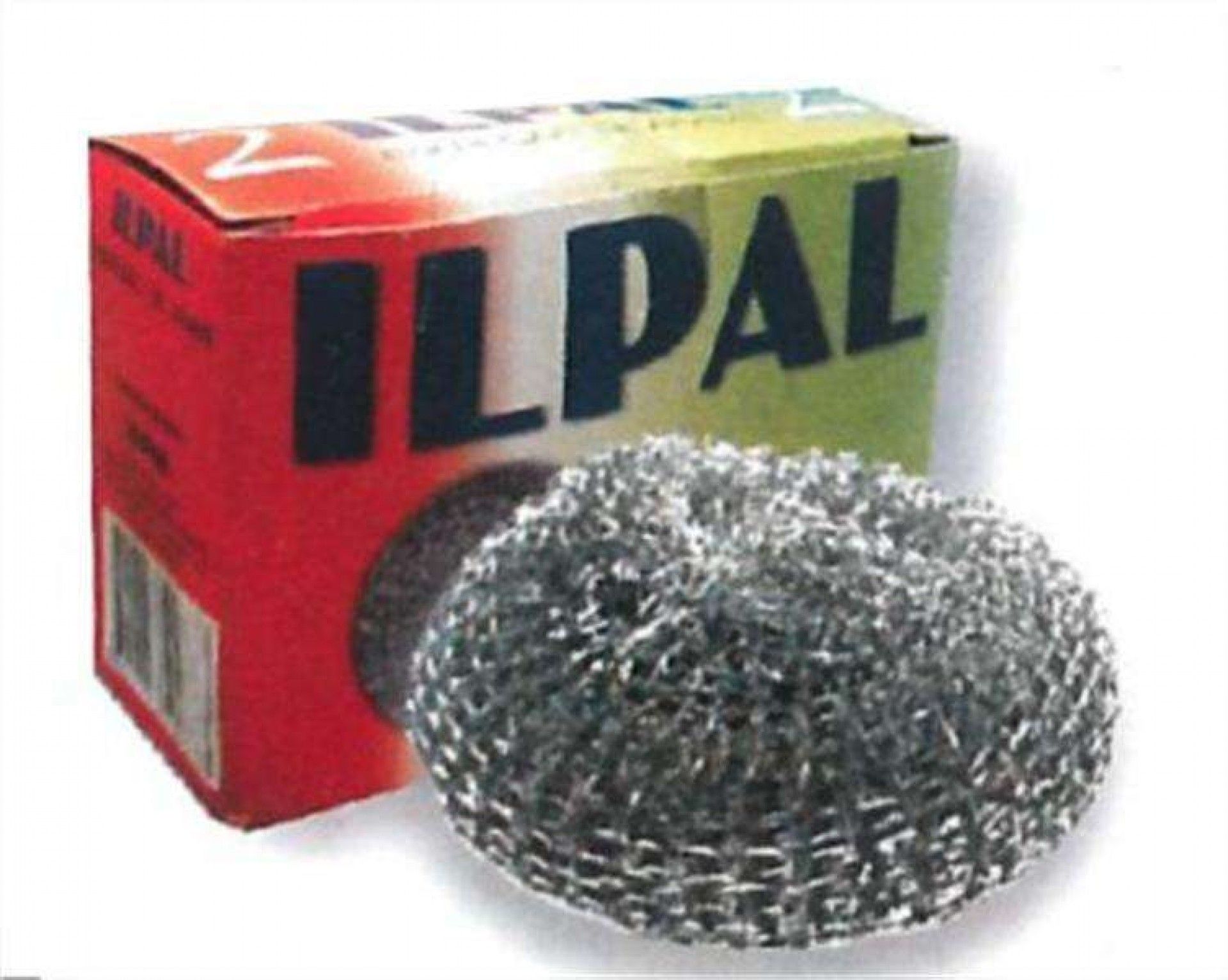 Esfregão de Aço Inox, 2Un refª 10119 MADER
