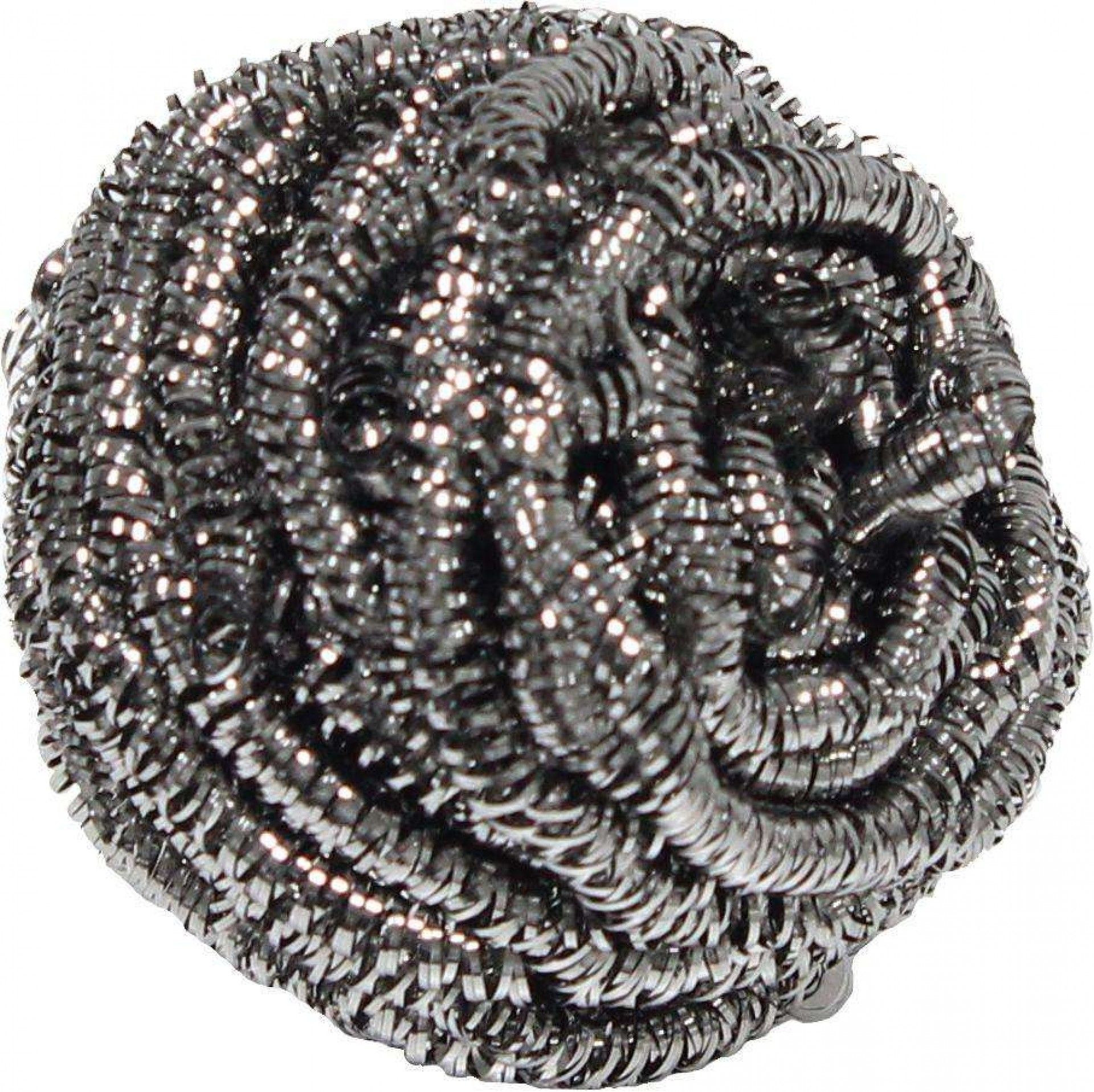 Esfregão de Aço Inox, 4Un refª 10120 SUPER POWER