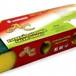 Esponja Cozinha, Salva-Unhas, 3Un  ref 10124 SUPER POWER