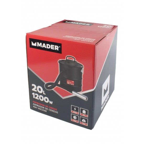 Aspirador Cinza, 20L, 1200W ref 10113 MADER