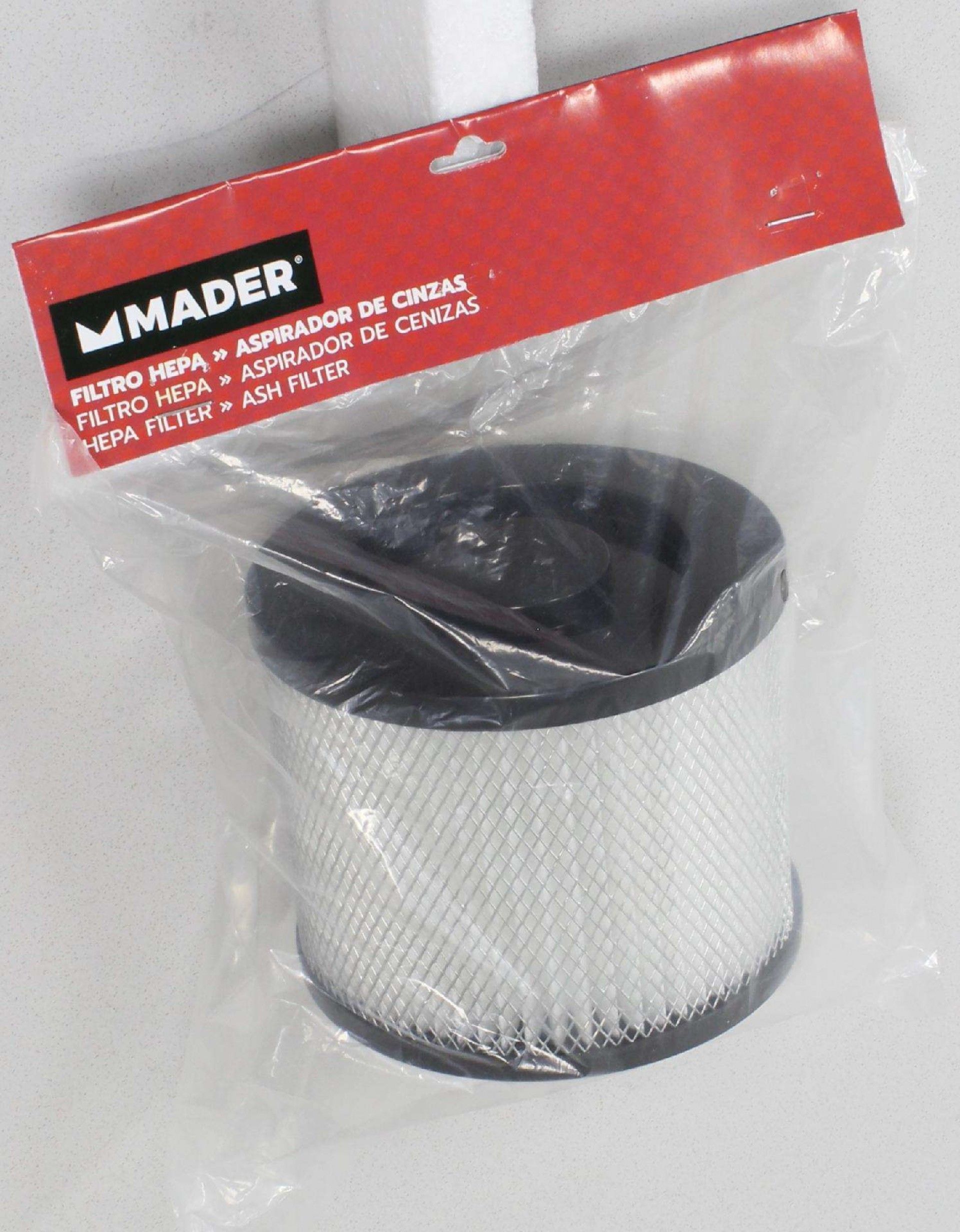 Filtro Hepa, para Aspirador Cinzas refª 10112 MADER