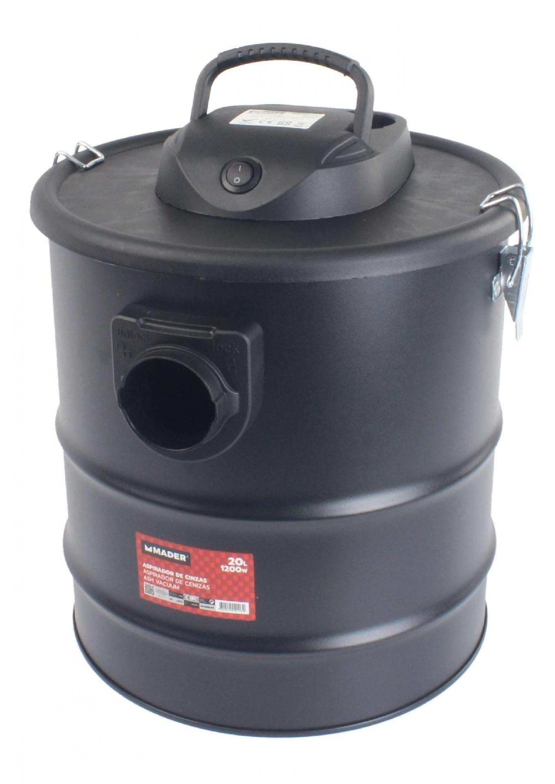 Aspirador Cinza, 20L, 1200W refª 10113 MADER