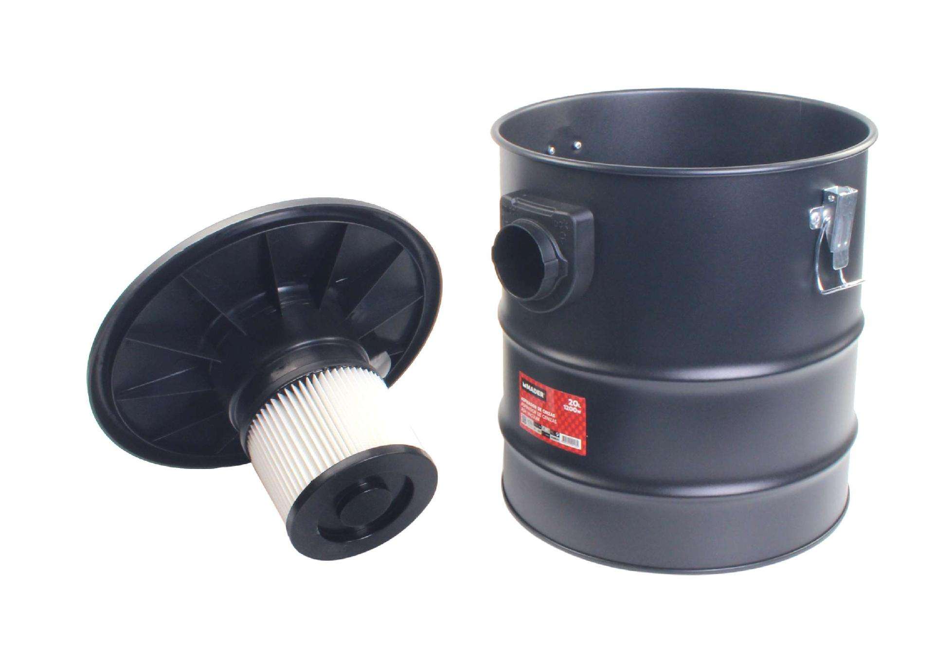 Aspirador Cinza, 20L, 1200W refª 10113 MADER